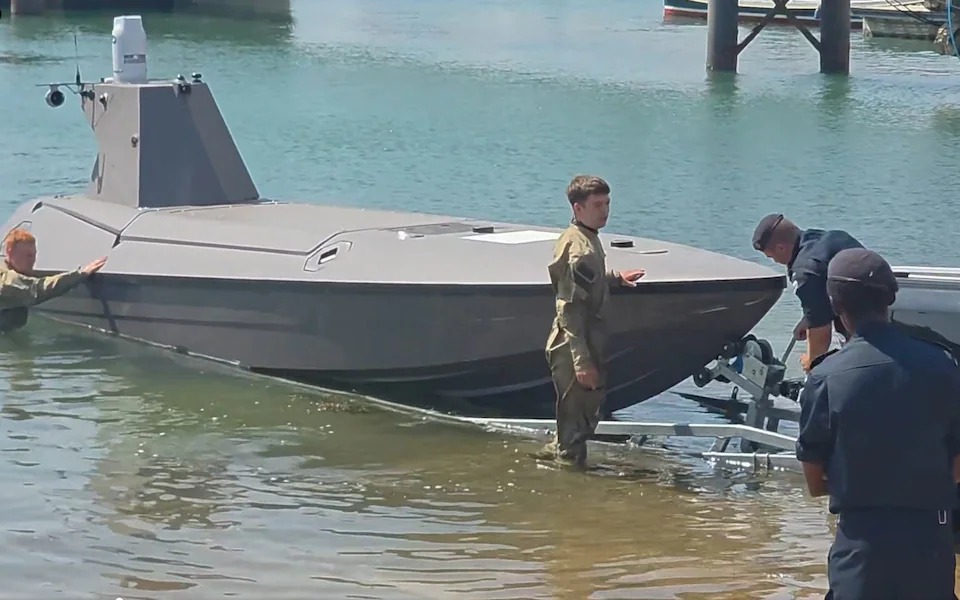 MarioNawfal's tweet photo. 🇬🇧🇨🇳 Britain's elite special forces have been running spy drones that were quietly phoning home to China.

The Royal Navy's £12m K3 Scout fleet, used by the Royal Marines since March, had cameras with Chinese-made parts secretly beaming data to an IP address in China.

The MoD ripped the internet connectivity out once it caught the breach, but insists no sensitive data actually left the country.

These same drones were being prepped to help secure freedom of navigation in the Strait of Hormuz, with one defense source saying they've lost all confidence in the platform.

All this from gear marketed as British-made, right up until someone checked where the cameras came from.

Source: The Telegraph / Writer: Julie
