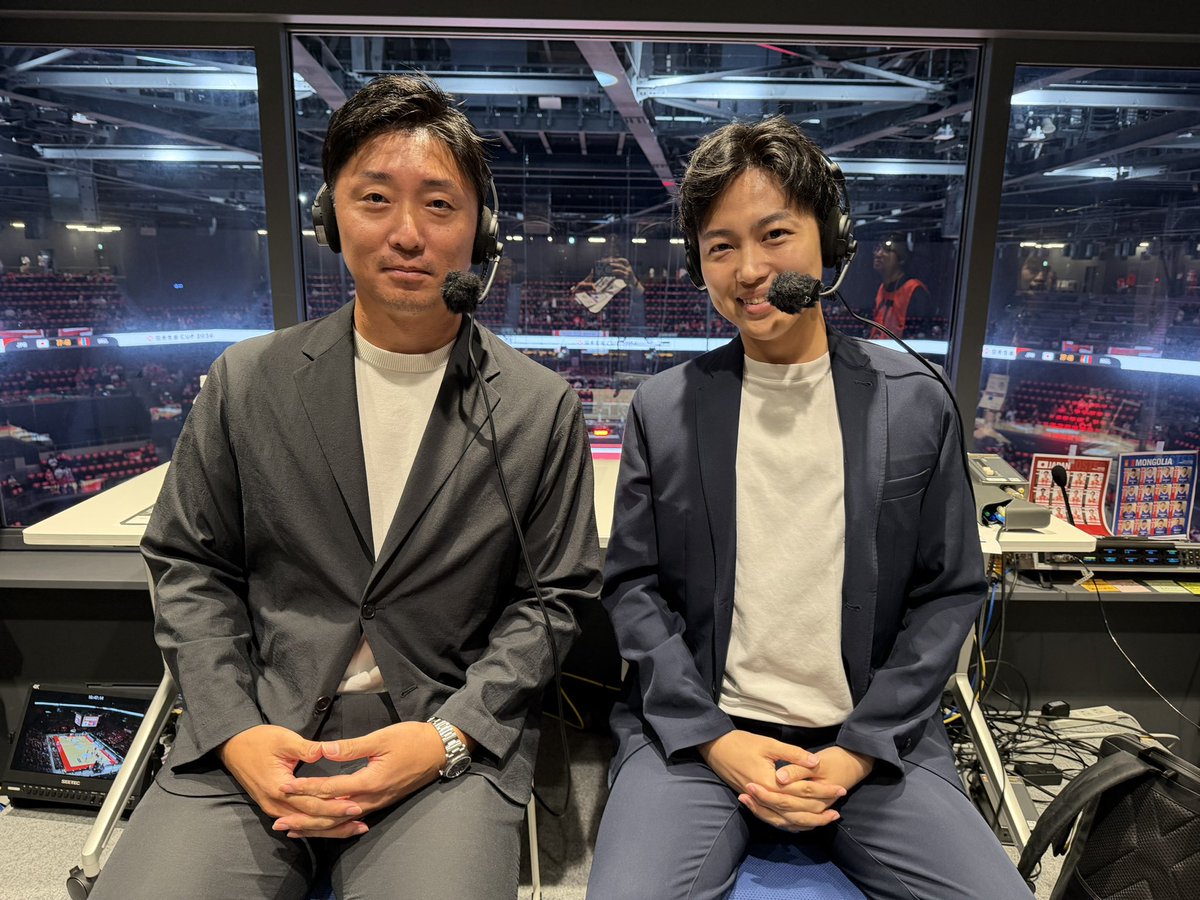 SagaBallooners's tweet photo. 本日、日本生命カップ2026(佐賀大会)バスケットボール男子日本代表国際強化試合、実況を #居内陽平 アナウンサー、解説を #宮永雄太 HCが務めます🎤日本vs.モンゴルは18:00 TIPOFF🏀🔥

🔗 バスケットLIVEはこちらから
https://t.co/da9K1OYf7W

#佐賀バルーナーズ https://t.co/7xBNxgL13h