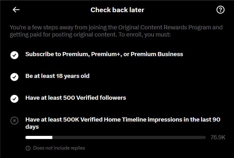 mayog239's tweet photo. X Monetization Just Got Easier  😮

X is replacing the current revenue payout system with a new Creator Rewards Program.

Previously: 5M impressions in 3 Months
Now: 500K impressions in the last 90 days

Let’s see how payouts change after the new system goes live.
Easy to Earn . https://t.co/XkutUAf1Z5