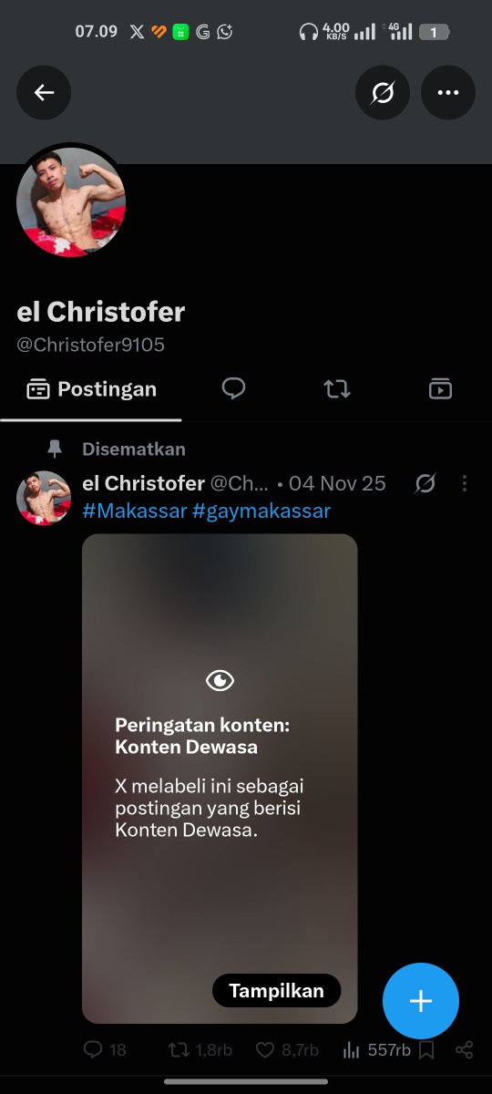 akura7l's tweet photo. Peringatan akun penipuan dana ud di terima tp ngga mau kerja malah saya di blokir @Christofer9105 @gayjambi @gayindonesia @gaylokal https://t.co/u6ExDHU1b9