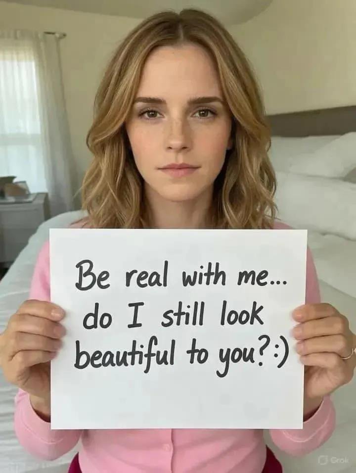 emmaWatson4242's tweet photo. Do I look beautiful ❤️😍#EmmaWatson https://t.co/1ZnZclq9FV