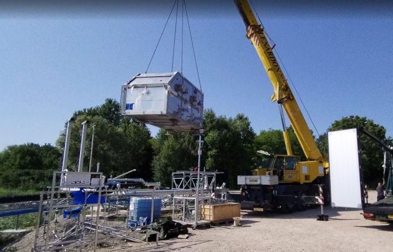 cenergysrl's tweet photo. A milestone for zero-emission shipping: we've completed the on-land test campaign for the @ShypsP  project liquid-hydrogen system! Safety first, from the first connection to the final disconnection! Now on to the data analysis!
#hydrogen #LiquidHydrogen #LH2 #ZeroEmission #sHYpS https://t.co/FGwDcSpXg1