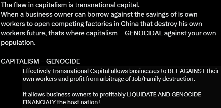DogeDayX's tweet photo. @realMAG1775 No capitalism destroyed their nation and they are noticing how COMMUNIST CHINA IS STILL CHINESE/ETHNICALLY PURE AND PROSPEROUS WHILE OUR NATIONS ARE DESTROYED! https://t.co/7wHXJYPo2h