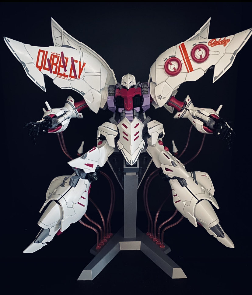 nukiz0's tweet photo. #ガンプラ #キュベレイ #のようでそうじゃない
 本家RGも出す時これくらいはやって欲しいなぁ〜。 https://t.co/512dILQlsA