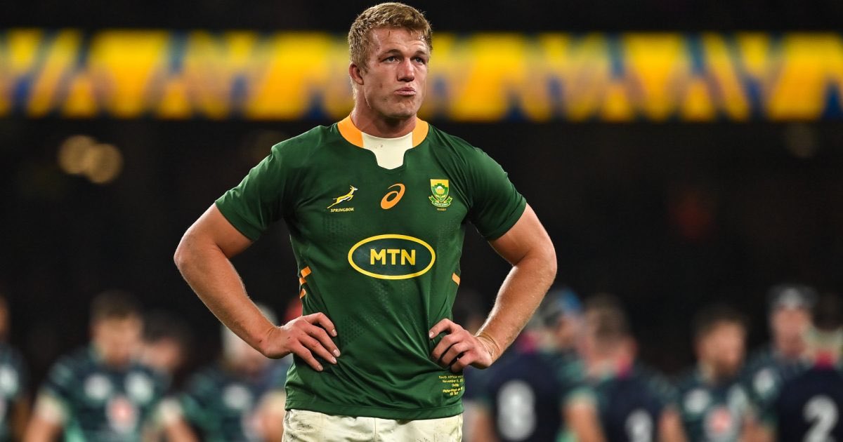 ChalynRugby's tweet photo. I know most of you probably looking forward to the razzle-dazzle of SFM, the brilliance of Willemse, the unreal finishes from Cheslin Kolbe, or the line breaks from DDA.

But me? Whenever the Springboks play, I just want to watch this man Pieter-Steph du Toit.

An absolute beast. A freak of a rugby player. 🐐 

Can’t wait !!

#Springboks #Allblacks #Rugby #RSAvNZL 🇿🇦🇳🇿 | THE GREATEST RIVALRY TOUR