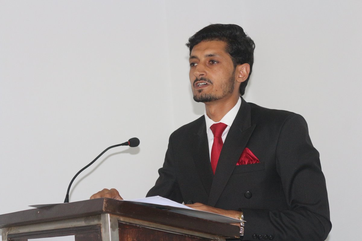 rajasajjad_raja's tweet photo. #KPRISIP2026 #Kashmir #Muzaffarabad
Opening ceremony  of summer internship programme. Director KPRI Dr. Raja Muhammad Sajjad Khan is adressing to interns.
@KPRI_AJK  @IPS_1979  @isc_issi @_KIIR_ @IPRI_Pak https://t.co/17ONV6Dp7m