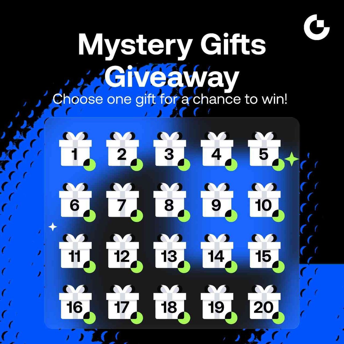 gate_african's tweet photo. 🎁 MYSTERY GIFTS GIVEAWAY! 👀

20 mystery gifts.
But only 2 gifts are hiding the prizes! 🎁💰

💵 25$ Prize Pool 

How to enter:
✍️ Follow @Gate_African
❤️ Like + Retweet
🎁 Choose ONE gift from #1 to #20
👥 Tag 2 friends in the comments

⏳ We'll reveal the gifts soon...

Which gift will you choose? 👀👇