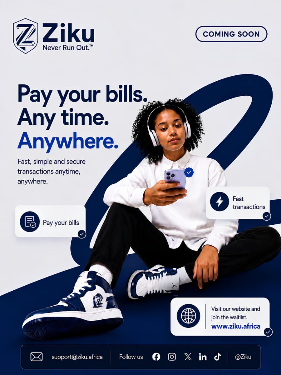 ZikuAfrica's tweet photo. Never run out of airtime.
Stay connected with AutoPay.

Never Run Out.™  COMING SOON 

Visit https://t.co/fETREnaFEs and join our waitlist 

#ZikuIsComing #Utility #Commerce #Technology #Finance #Monday https://t.co/FvNrmd9aJF