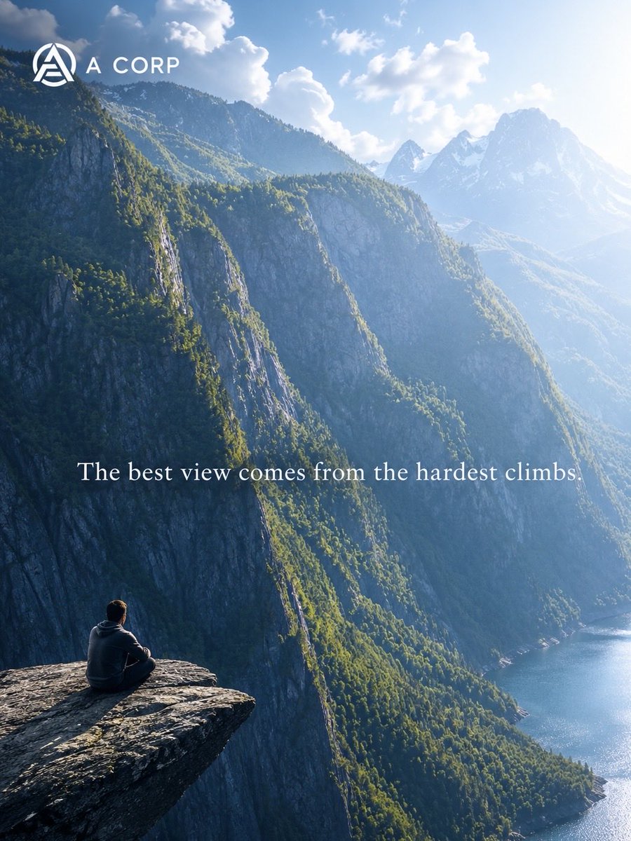 OfficialACorp's tweet photo. The best views come after the hardest climbs,
And the best trades come from the sharpest analysis.
Stay focused. Trust your process.
Let your discipline lead the way to profits.

#ACORP #AITRADING #A1 https://t.co/MmoUegAPIE