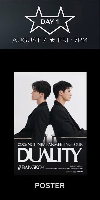 ttjanjan's tweet photo. แจกโปสเตอร์JNJM วันแรก สุ่มแจกจากรี ~
ออกค่าส่งเองน๊า  99฿

กระบอกโปสเตอร์+โปสเตอร์วันแรก
รีเฉพาะคนพร้อมรับนะคะ ประกาศผล 21.00น. 

#NCTJNJM_FANMEETING_TOUR_in_BKK   #NCTJNJM_FANMEETING_TOUR_BANGKOK https://t.co/6u7V2SwWiU