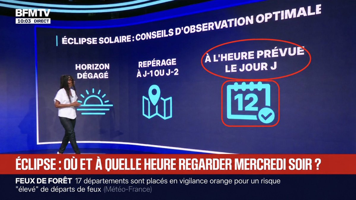 cgtvoff's tweet photo. Sur BFMTV, pour bien voir l'#éclipse, on vous conseille... de la regarder le bon jour et à la bonne heure.

Merci BFMTV.🤣🤣 https://t.co/vNePKlwrni