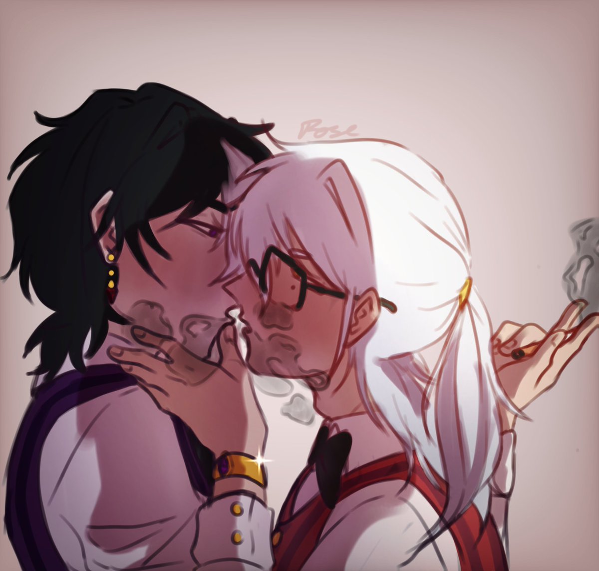roseinnit7651's tweet photo. Sharing a smoke ♥︎ #fluxarata #oskarsilas #meadowgloom https://t.co/RxRMpJsVMJ