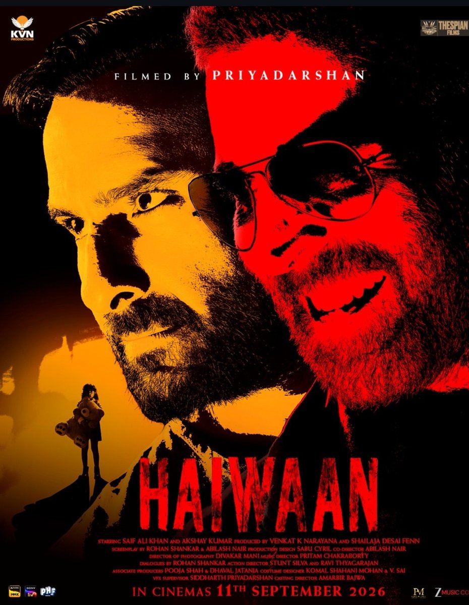 Babbar_IX's tweet photo. 🚨 HAIWAAN TRAILER ARRIVES ON 12 AUGUST! 🔥

Akshay Kumar as VILLIAN 🔥 🔥 

The wait is almost over.

Filmed by Priyadarshan ✅✅

#Haiwaan #SaifAliKhan #AkshayKumar https://t.co/13RjK2EG2O