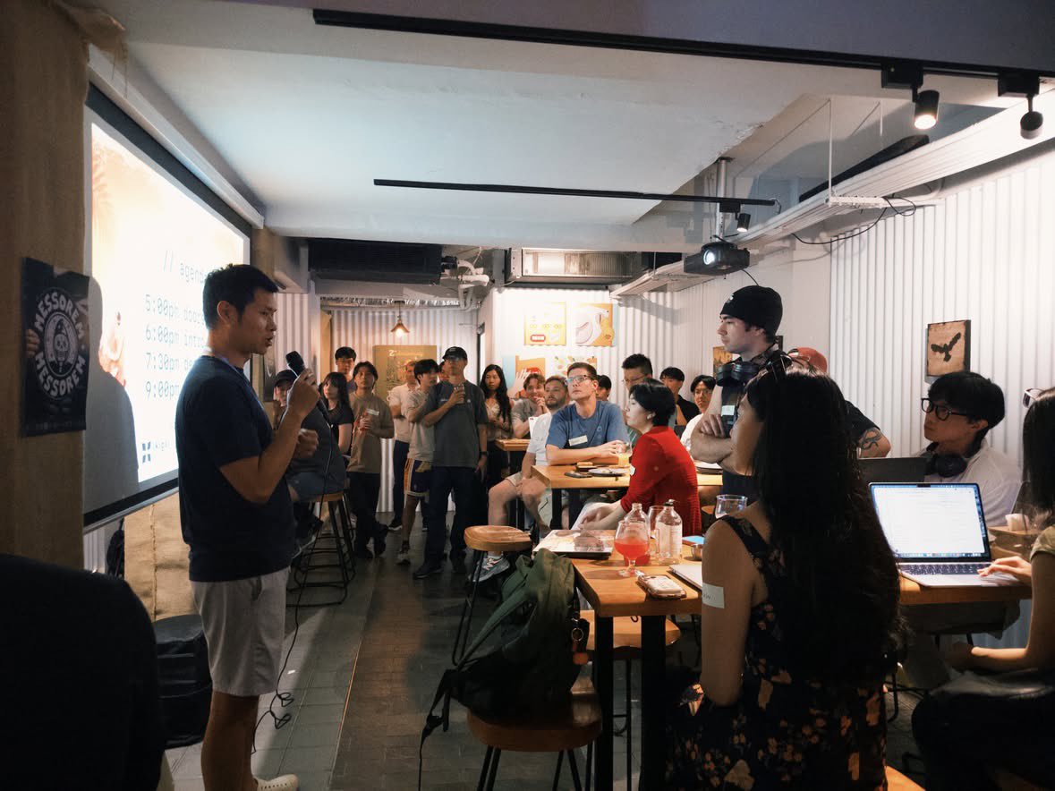 886Studios's tweet photo. Thank you to everyone who came out to our ‘ikigai vibe build’ event last week!

We want to host more casual events like this where builders can meet, cowork, exchange ideas, and share what they’re building.

Follow our Luma calendar to stay updated on the next one. https://t.co/M8kpS5yKpl