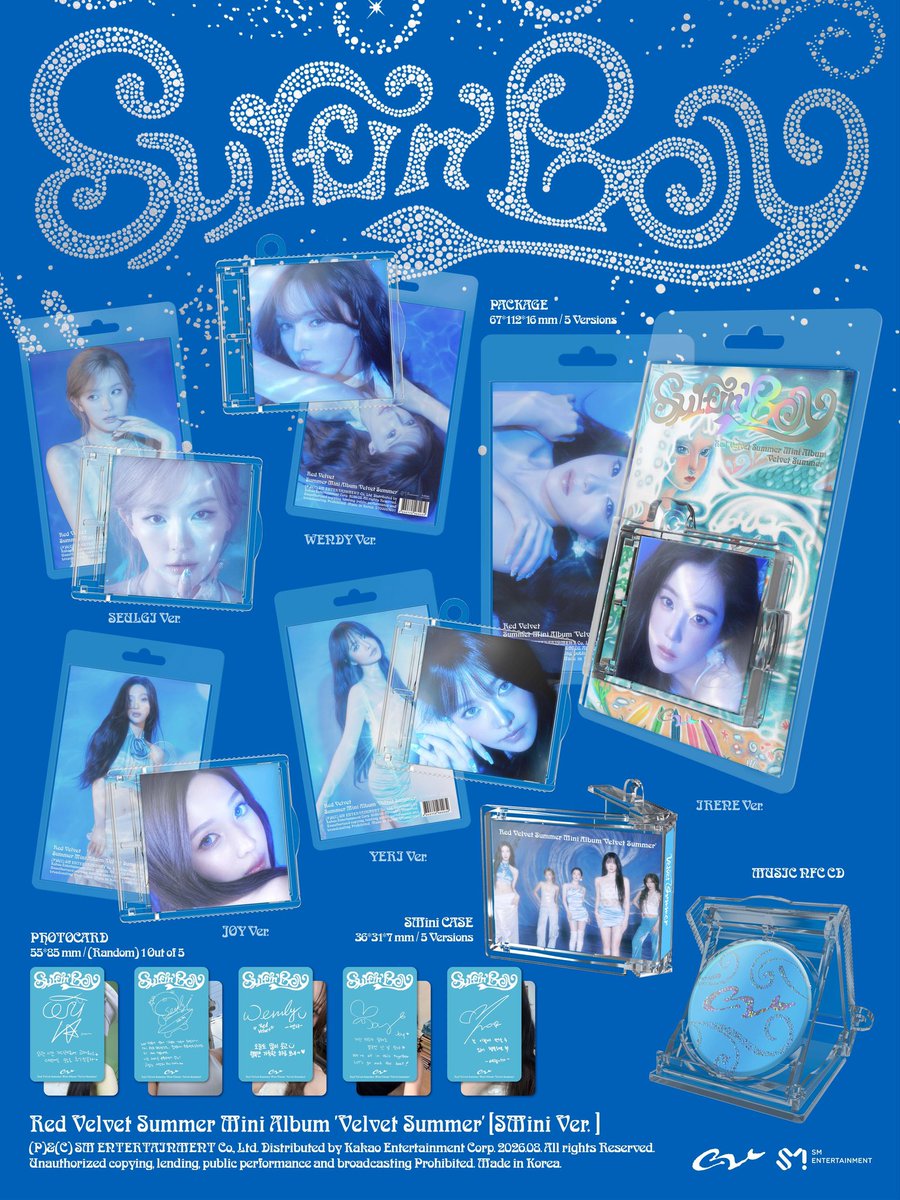 elliexcxx's tweet photo. wts lfb ph 

red velvet surfin boy smini 
• secured feta via shopee
- less than a week eta

SEALED ₱500
✅ yeri (1)

₱100 nrdp bal on hand https://t.co/yqDhJrHQpJ