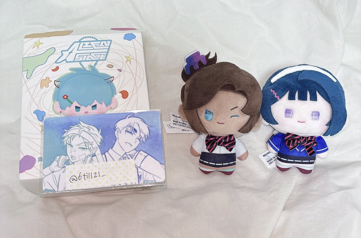 6till21_'s tweet photo. ALIENSTAGE エイステ 交換

【求】ティル>ルカ(友人分)
　　または定価(郵送の場合＋送料)
【譲】ちびキャラぬいぐるみ➡スア/ヒョナ(特典カードルカ&amp;ヒョナもお付けします)
　 　イヤホンケース➡スア

○奈良での手渡しまたは郵送
(8/26でしたら難波での手渡しも可能)
お気軽にお声がけくださいᐪ ᐪ https://t.co/kPCq4M4sGL