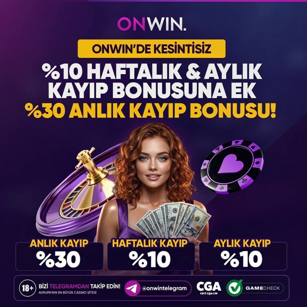 onwinx_sosyal's tweet photo. ✅ %10'A VARAN HAFTALIK KAYIP BONUS EKLENDİ !
✅ HEMEN AL GÜNE KAZANÇLA BAŞLA
🔗 Bonus Al → “ Haftalık Bonus Al ” butonundan alabilirsiniz
#onwin #denemebonusu https://t.co/719hMqIH4p