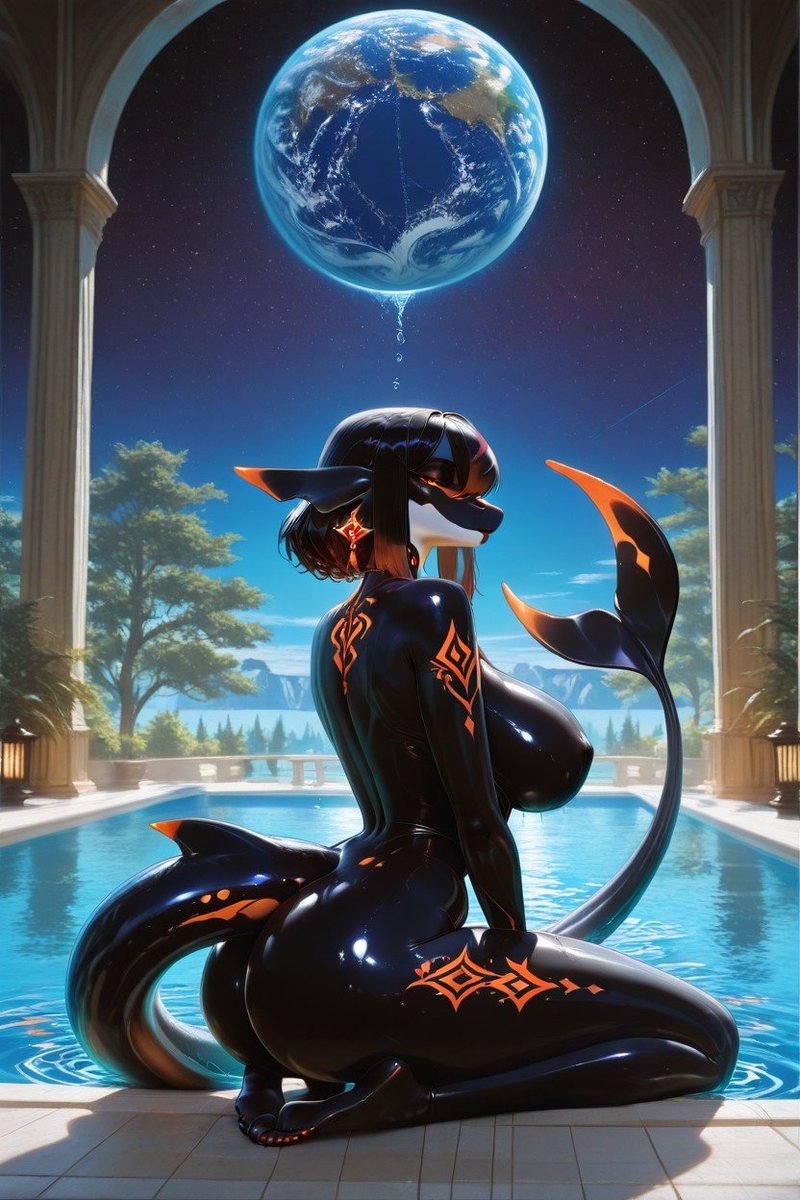 BeastFurryMaker's tweet photo. Absolutely gorgeous orcas... 😏😁🥰

#furry #furryart #anthro #furrygirl #furrywoman #OC #AIart #orca #furryfandom https://t.co/mkPEQjMWqe