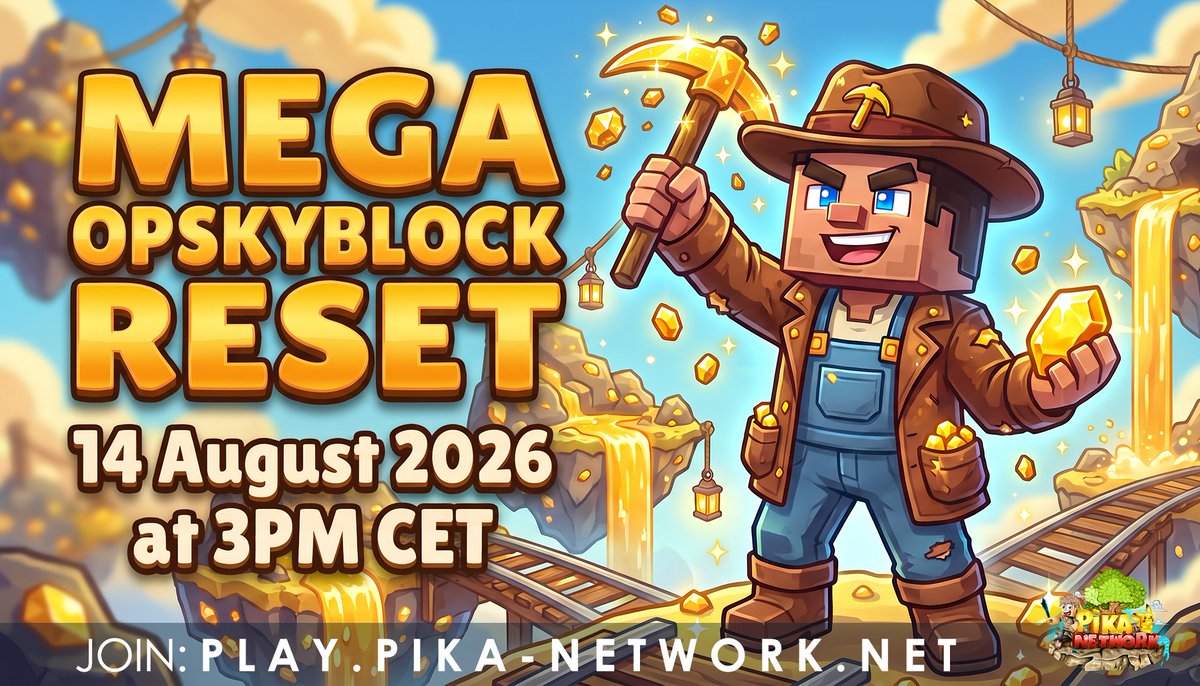 PikaNetworkMC tweet picture