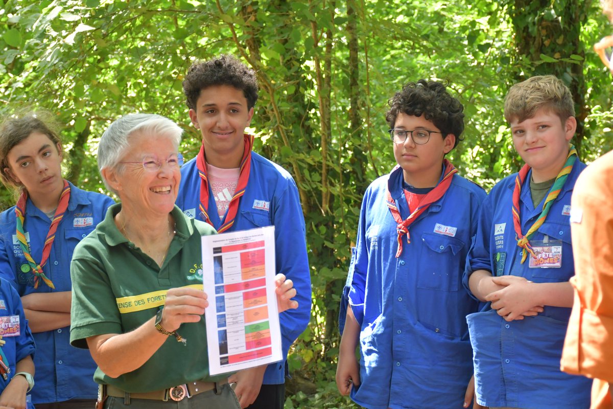 Image de Préfet du Morbihan - Prévention feux de forêt | ⚠️🔥
Sensibilisation de jeunes scouts aux risques liés à la sécheresse et