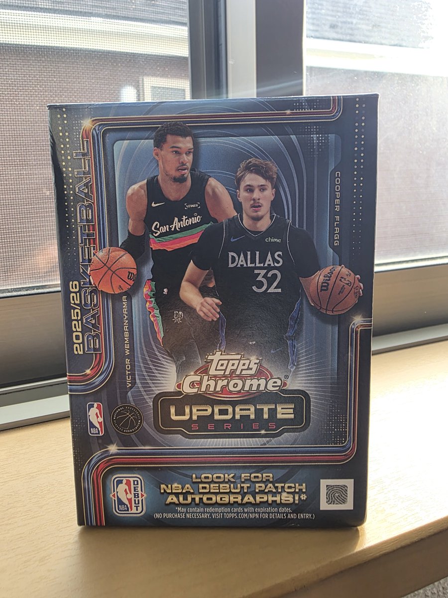 Nob3M's tweet photo. NBA toops chrome UPDATE
バリュー1BOX開封ですじゃ✨️
J.RANDLE 1/5‼️
D.HARPER RC Ref
VJ EDGECOMBE RC
C.COWARD RC etc
これは勝ちBOXですな👍���
クーパーRC欲しかったけど
大満足の結果でした🌈
アイバーソンのレギュラー
かっちょいいよね🏀🏆
#TOPPS https://t.co/7puBteew4j