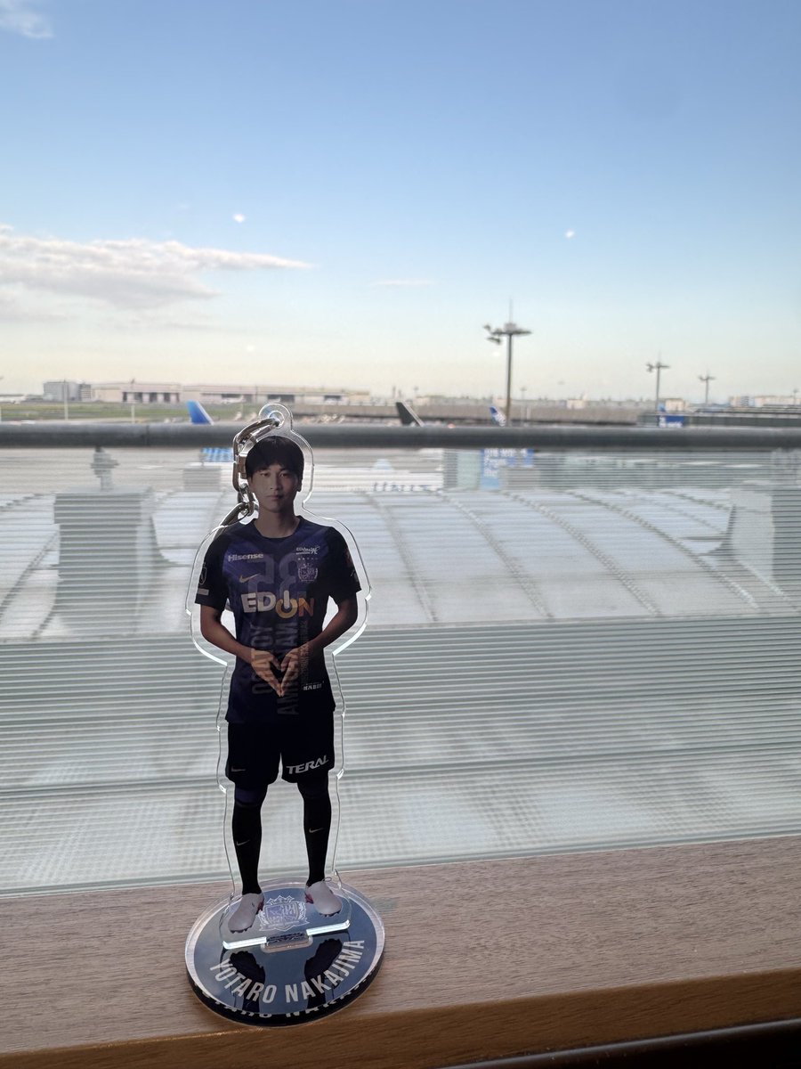 Highnaken's tweet photo. 広島戦は勝ち点3を持ち帰れなかったので、せめて中島洋太朗だけは持って帰ります。 https://t.co/eA4LerFnYA