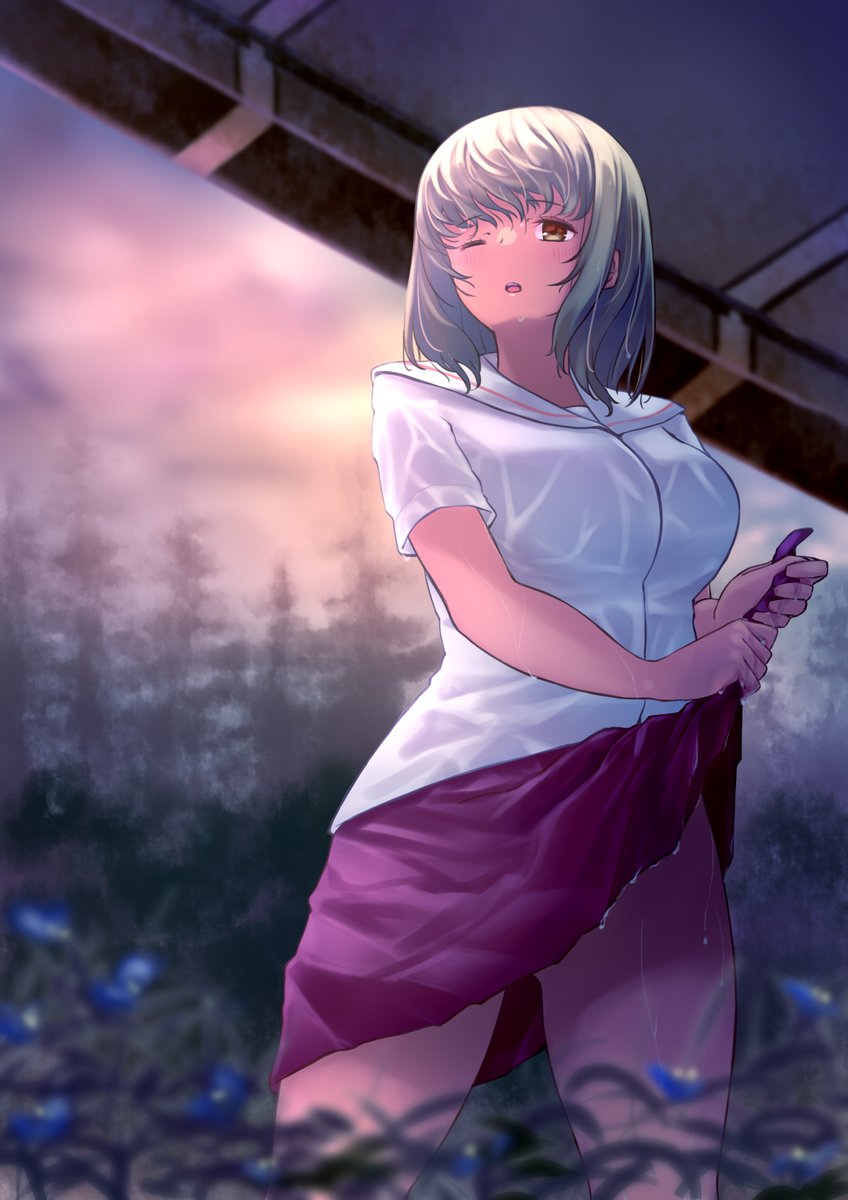 tototowad's tweet photo. 通り雨きゃぷ。 https://t.co/fPrTKDiNaY