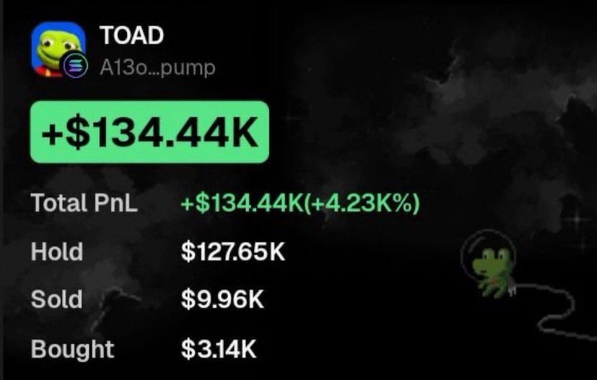 CryptoJessXBT's tweet photo. Doing the $TOAD airdrop now
I’ll send tokens to everyone who does the tasks  

Must be following me  
Like, RT and drop Solana address https://t.co/2UgUIgN84V