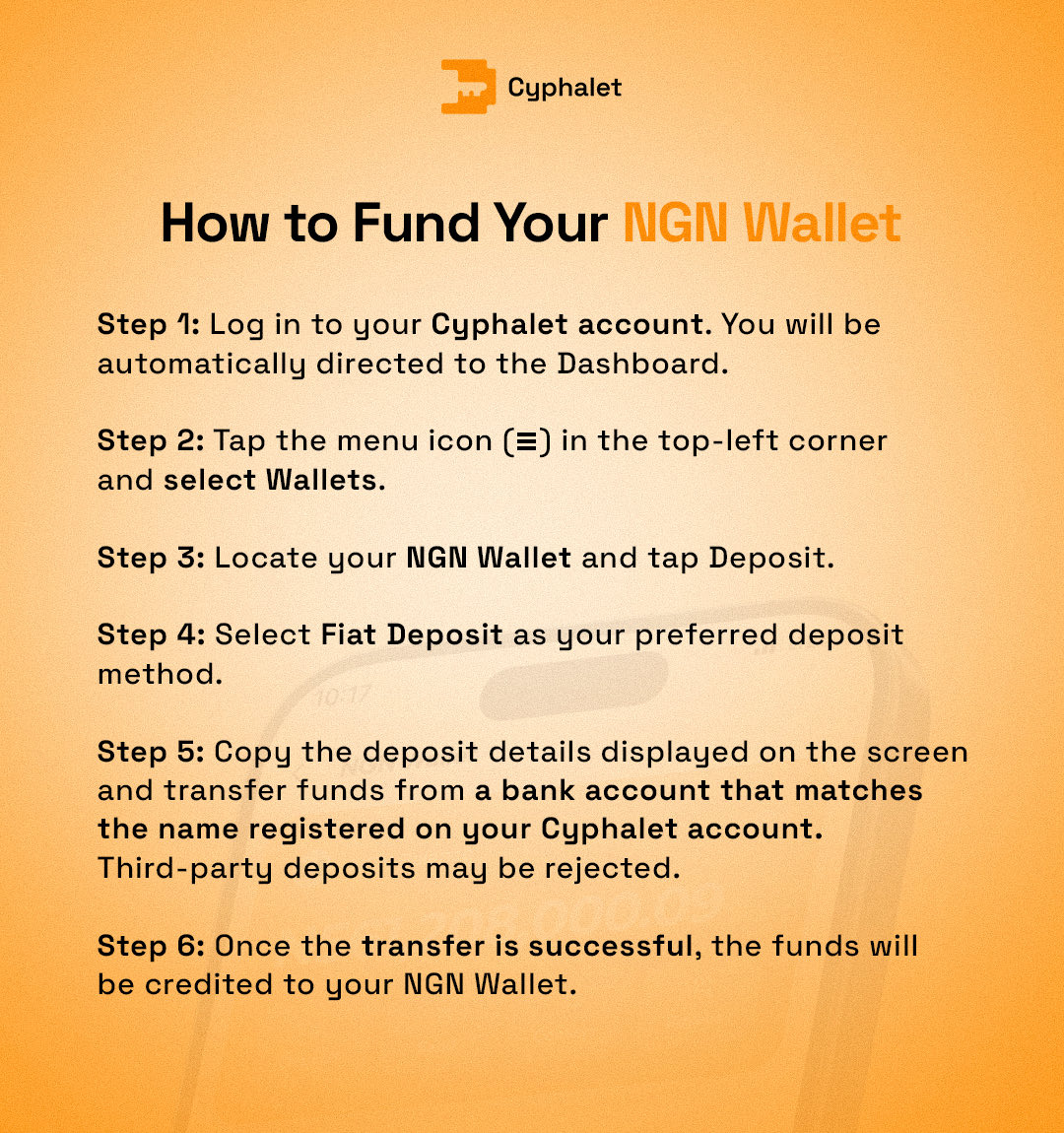 Cyphalet's tweet photo. ๐ Your NGN Wallet is fully live!
Fund your NGN Wallet, convert your funds, and make seamless payments to suppliers globally with Cyphalet.
More flexibility. Smoother transactions. Global payments made easy. ๐
#Cyphalet #NGNWallet #GlobalPayments #SupplierPayments https://t.co/TRZnUZB9Tt