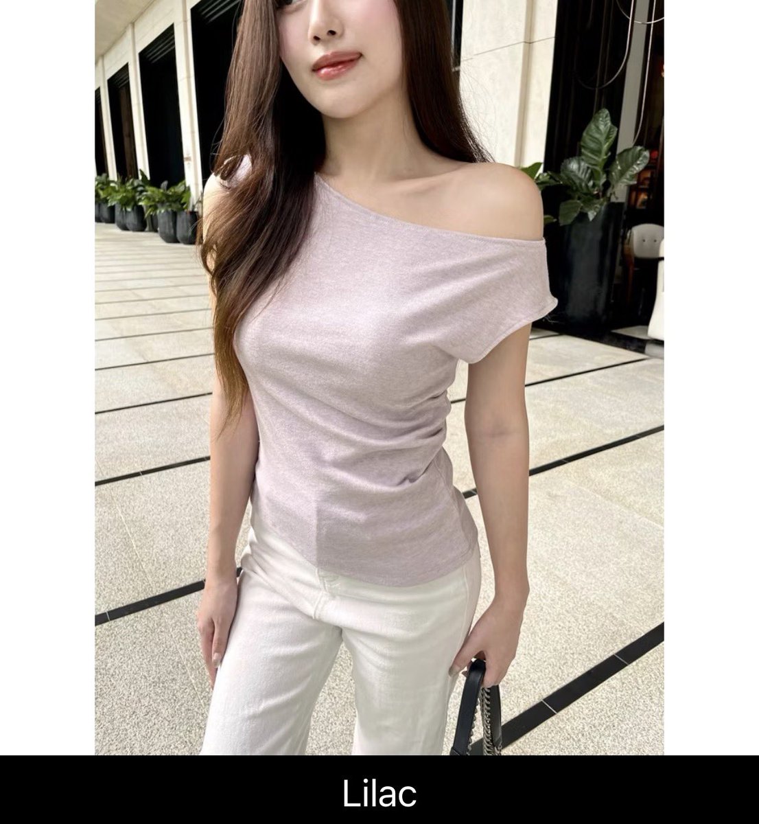 iichumi's tweet photo. ส่งต่อเสื้อ shewear.bkk เสื้อปาดไหล่ มีglitter Z.m sml ลงได้ค่ะ สี lilac ใส่1ครั้ง
• ตำหนิจากแบรนด์ผ้าเป็นเส้น แต่ใส่สวยเหมือนเดิมค่ะ 
Price: 280 รส คับ 💘
#ส่งต่อshewaer #ส่งต่อduex #ส่งต่อเสื้อผ้า #ส่งต่อเสื้อผ้ามือสอง #ส่งต่อเสื้อผ้ามือ2 #ส่งต่อcintage #ส่งต่อstylist https://t.co/Ax1XwIhfrT
