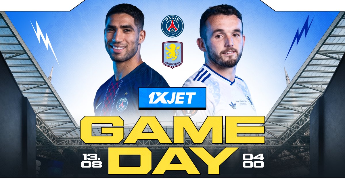 1xjetJp's tweet photo. 🏆 PSG対アストン・ヴィラ、スーパーカップ頂上決戦！🏟️

チャンピオンズリーグ王者とヨーロッパリーグ王者が激突。スター軍団か、飽くなき挑戦心か！🌟

トロフィーを掲げるのはどちら？プロフィールのリンクから勝者を予想しよう🔗👇 https://t.co/HGkgAlVSZQ