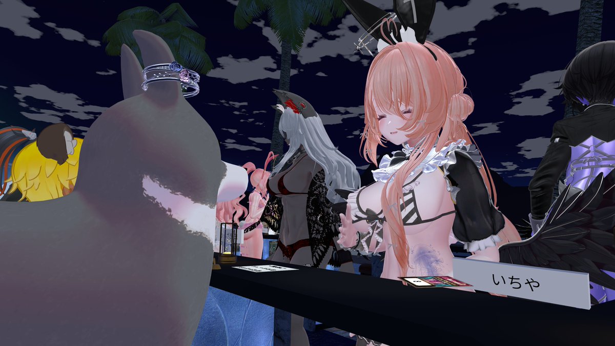VRC_NBB's tweet photo. 第89回 NiceButtBunnys！ご来店ありがとうございました！
イベント中の様子をお届け！ALT有り #VRC_NBB https://t.co/ByUWaLcHXE