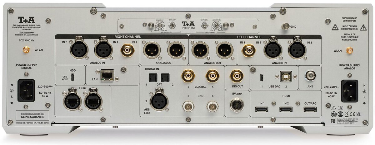 fairaudio_de's tweet photo. NEWS T+A erweitert Flaggschiff-Serie um den Streaming-DAC SDX 3100 HV und die Endstufe A 3100 HV ... https://t.co/x5fcqRYgrc

#hifinews #hifi #news #fairaudio #highend #audionews #verstärker #endstufe #streamingdac #dawandler #dac #vorstufe #SDX3100HV #A3100HV #taelektroakustik https://t.co/228V3dKzP3