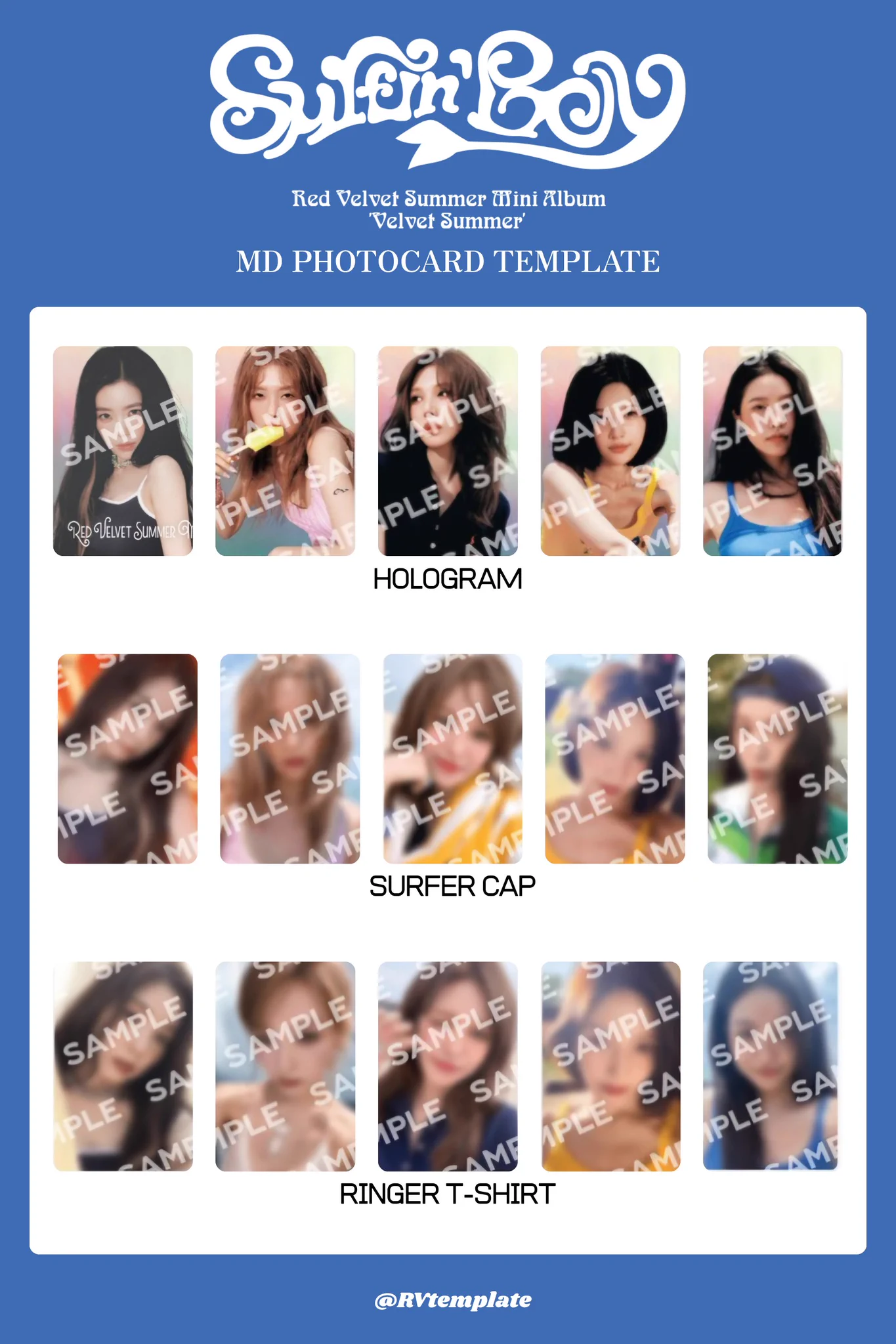 Red Velvet template on X: 
