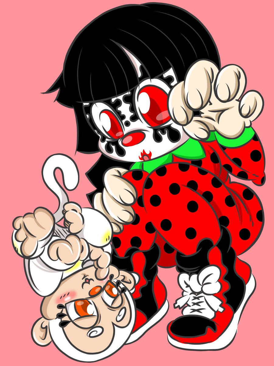 Alt_A_Yuki's tweet photo. スマイリーフラガリア🍓とれんにゅう🍼

#絵柄が好みって人にフォローされたい 
#イラスト好きさんと繋がりたい 
#絵描きさんフォロバ100 https://t.co/0B8DCs9P4x