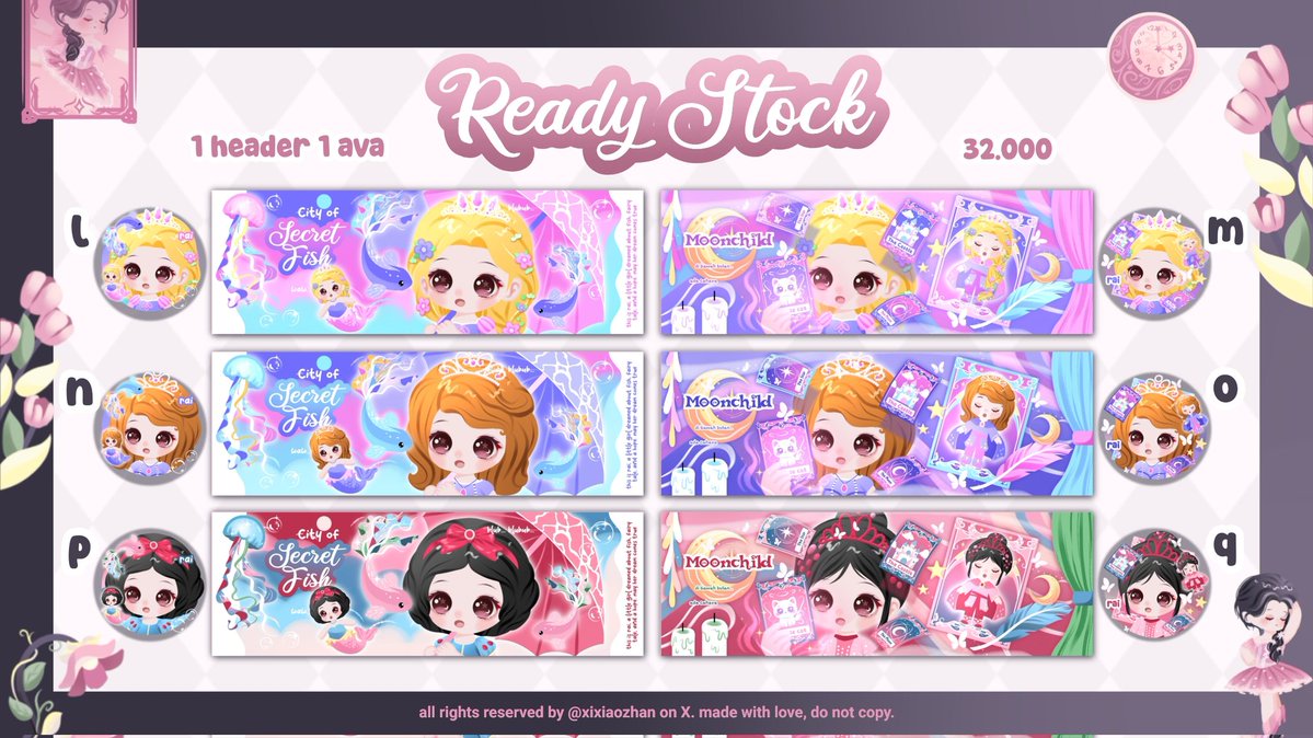 xixiaozhan's tweet photo. ㅤ 
    ꒰ ໋₊ help RT, thank you୭ᵎᵎ૮꒰ ˶ᵔ ᵕ ᵔ˶꒱ა🎀ᩙ
 
   hemlo! ︵🎀 🍰 aku ada 1️⃣7️⃣ ready stock .  🌸 🧸muse princess 👸🎀  price in pic bisa bundle wabis dan setup ׅ⋆ ׅ🍭👛  take by dm sebut huruf saja ya ⊹☘️❕⋆°

꒰₊ ⸝⸝ #bealanja https://t.co/LRND3ZKMaG