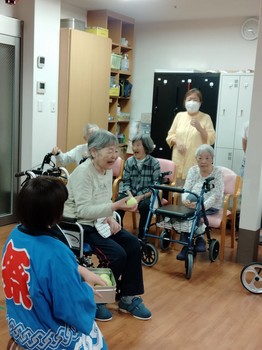 kai_frontier's tweet photo. こんにちは😃甲斐の憩です😊昨日は、運営懇談会/夏祭りにご参加頂きまして、誠にありがとうございました🙇✨✨　#フロンティアの介護 #甲斐の憩 #夏祭り #介護施設 https://t.co/n8PQ9SpxKq
