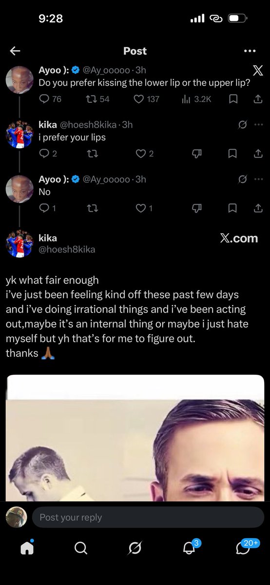 Blxckie1__'s tweet photo. Just hold your L dawg😭 https://t.co/CFbNcgYcoR