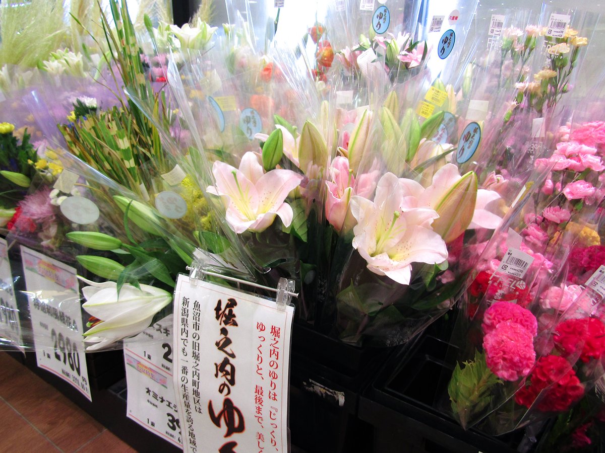 super_marui's tweet photo. お盆間近ということで…

現在マルイでは”組花”や”仏花”、”アレンジメント”を取り揃え中✨

ご先祖様への感謝と敬意、そして、お花の香りを楽しんでもらうために、ぜひ綺麗なお花をお供え致しませんか🌼

鮮やかなお花は、ぜひマルイにてお買い求めください😆

#お盆 #花 #盆花 https://t.co/oXuCxEbT3F