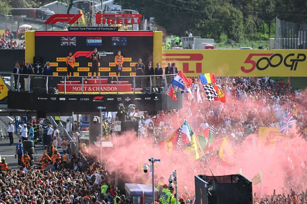 TicketOneIT's tweet photo. ⚡🏎️ Il Tempio della Velocità è pronto ad accogliere la Formula 1.
Scegli venerdì 4 o sabato 5 settembre e vivi tutta l'emozione del FORMULA 1 PIRELLI GRAN PREMIO D'ITALIA 2026.

🎫 Acquista ora su
https://t.co/7xLu2ixGxg https://t.co/eSAhgsfGYa