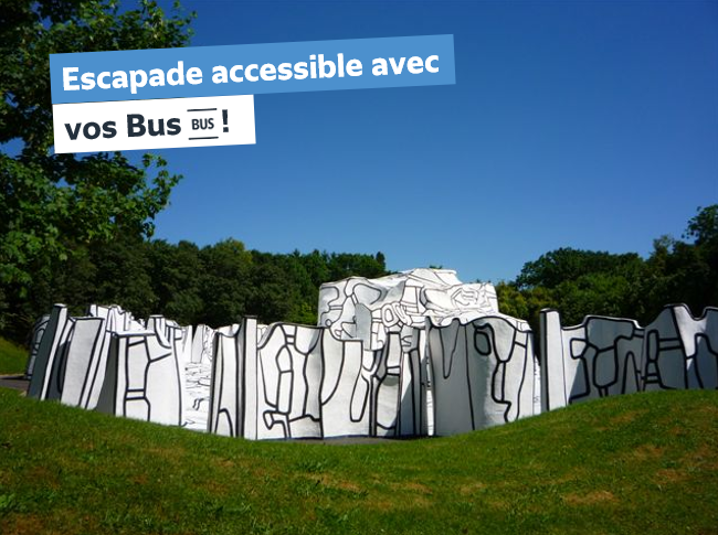 MarneSeine_IDFM's tweet photo. Pendant les #Vacances, partez à la découverte du territoire !
Aujourd'hui, direction un lieu hautement #photogénique📸
La Closerie Falbala à Périgny 🖼️
🚍Allez-y en bus !
🚏Arrêt : Périgny - La Plaine de votre ligne de #Bus451 https://t.co/8UDRpJShVg