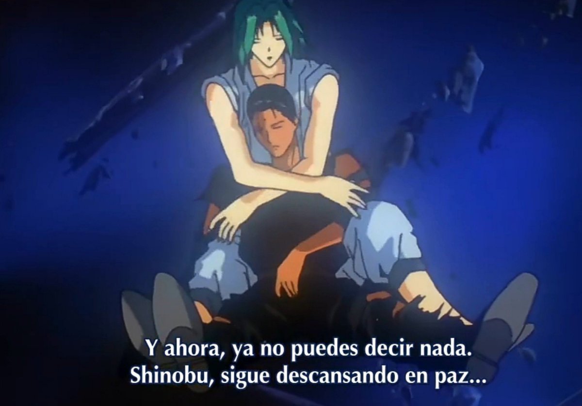 48windflower's tweet photo. Mis saficas y gays quedándose juntxs en la eternidad en el subespacio/muerte😭😭💔💔

Pura lesbiana trágica 
Puro gay trágico
Canon pero a que costo💔💔

Perfectamente el cap KyoSaya pudo terminar con Taiyo ga mata kagayaku toki y el de Sensui e Itsuki con and i'm home jajan't💔 https://t.co/CG616cpjcx