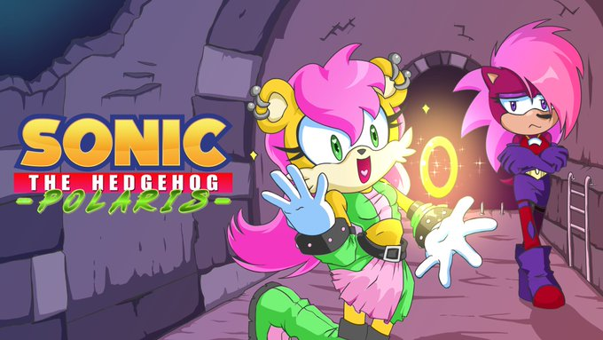 YT13VA's tweet photo. I made something for @GeekySonicVA &amp; @SonicPolaris 
There’s new models ported for Lupe, Sonia, and Mina in SFM. So... I remake my render for “What Remains” and also did “Part 7 Are you still there” [Manic included lol] #sonicpolaris https://t.co/KaXA4ynGnz