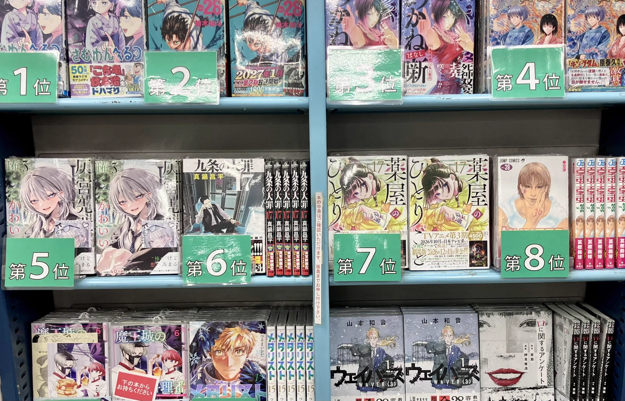ジュンク堂書店池袋本店 コミックフロア on X: 