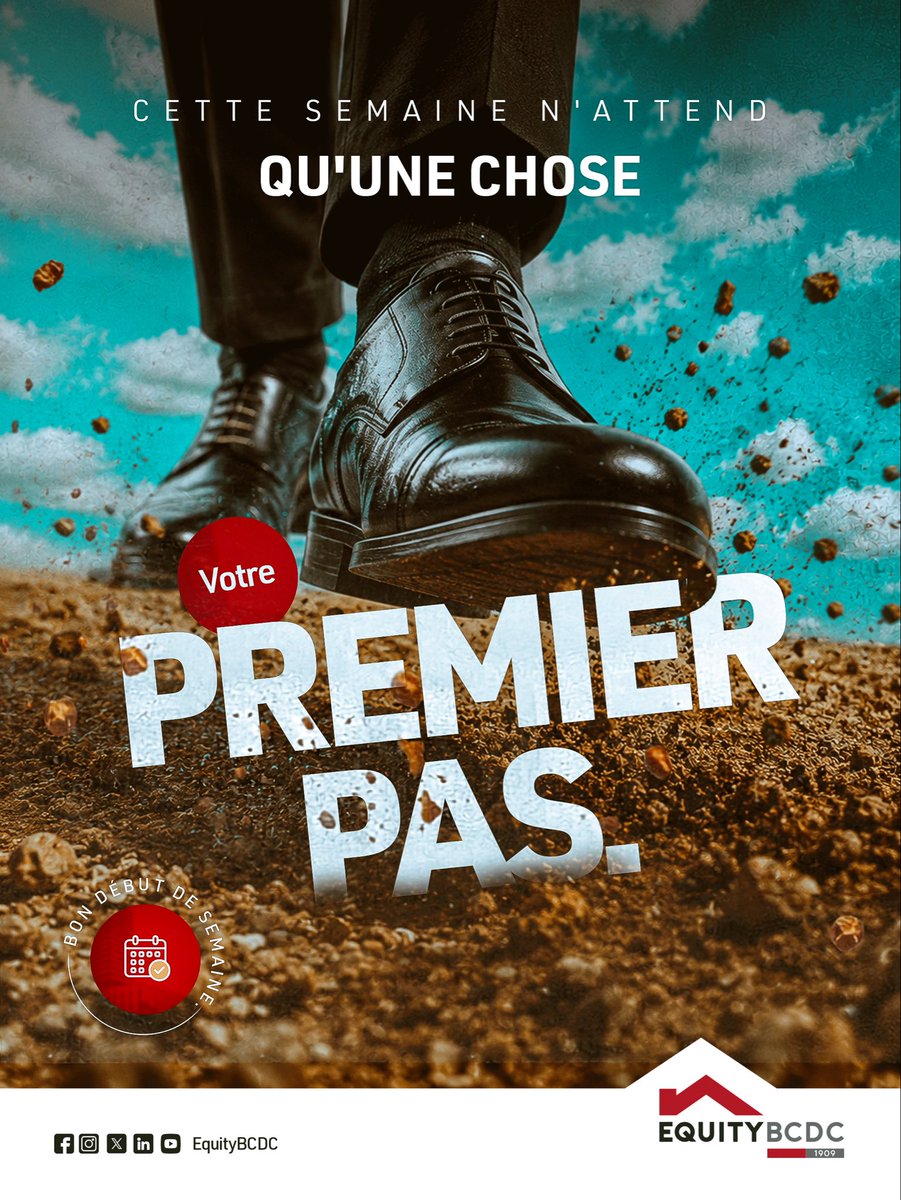 EquityBCDC's tweet photo. Bon début de semaine !
#Lundimotivation #EquityBcdc https://t.co/RBE56OaRMo