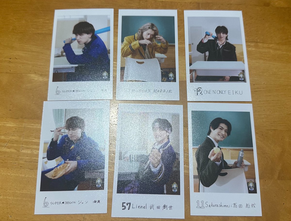 JIlh1q's tweet photo. EBiDAN THE LIVE 2026 15th Anniversary
エビライ ミニフォト 隣の席セット
交換 買取

譲）ジャン海渡 MORRIE EIKU 武田創世 高田彪我

求）買取（ご提示ください）

郵送希望、お声掛けお願いいたします https://t.co/dCgoDnusdY