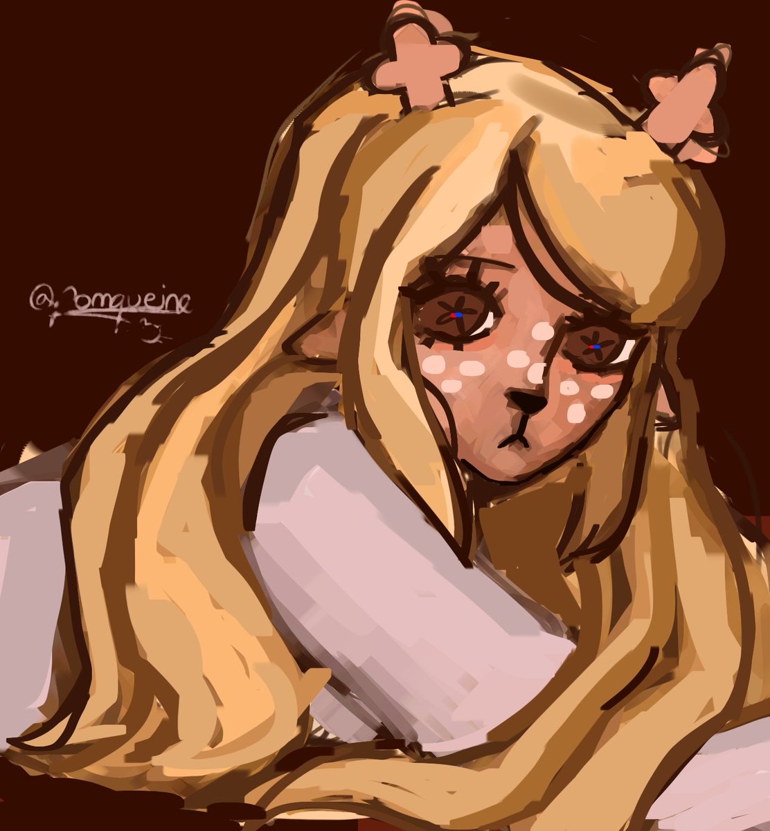 Pomqueline's tweet photo. thought this would take me longer but it's already done, practicing some painty coloring for my ib art projects https://t.co/Qek0zD9iFg