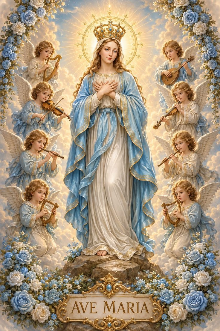 Mothermary0012's tweet photo. Ave Maria.. https://t.co/fdnR8YU6Oi