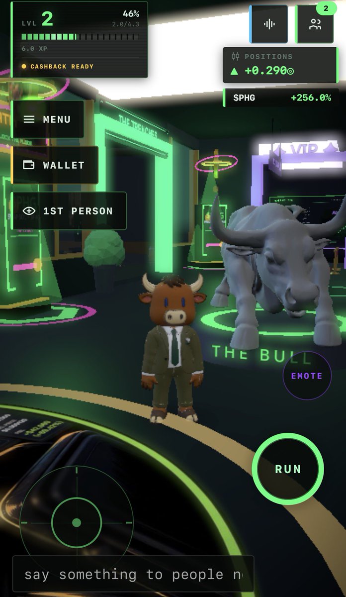 PumpHouseGame's tweet photo. Hey look it’s @PumptheBull taking a selfie 🤳 in front of the The Bull 🐂 In  The PumpHouse 🏠 https://t.co/9aFuAkTZbY