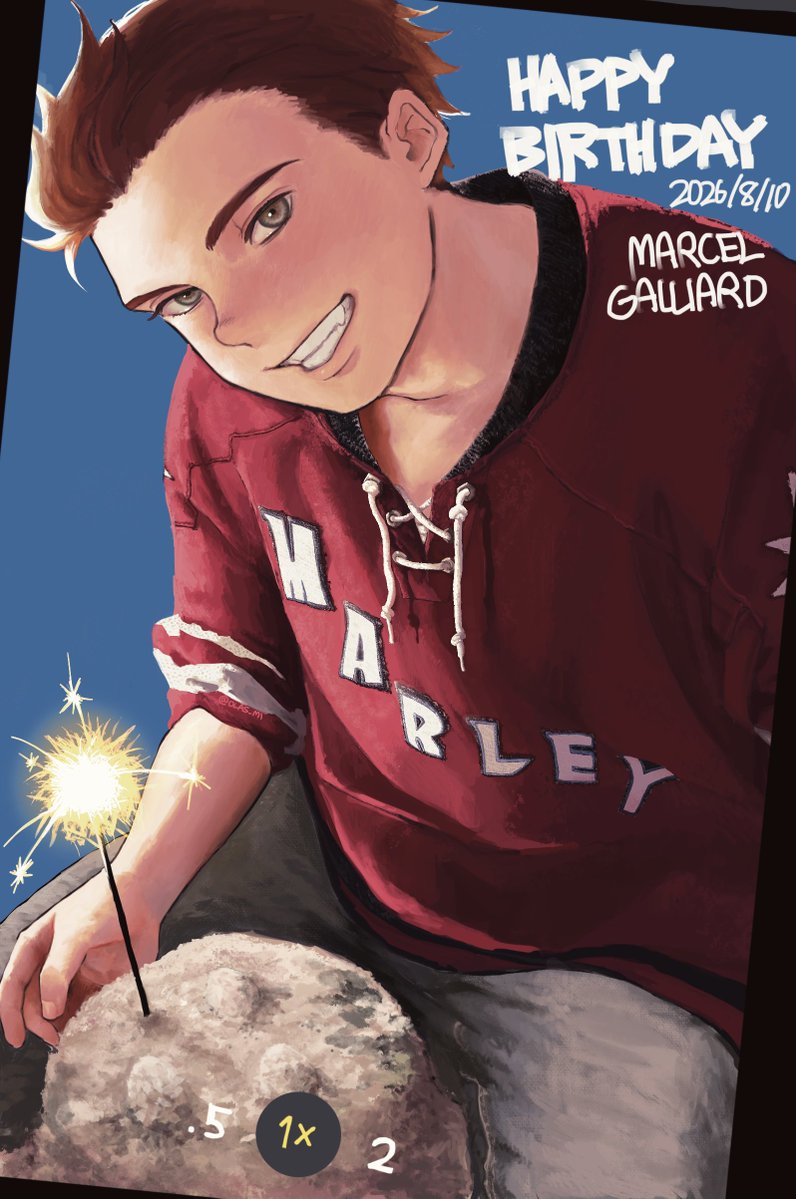 OLAS_MI's tweet photo. #マルセル・ガリアード生誕祭2026
AOT 誕生日おめでとうセル兄！現代では健全な砂遊びしてくれ〜 https://t.co/GNCRD526KW